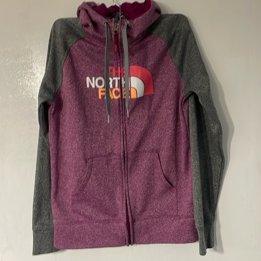 The north face fill zip up hoodie
